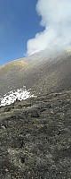  Etna Gipfel mit Schwefeldampf